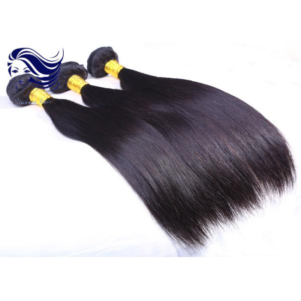 Human Real Virgin Brazilian Hair Extensions Straight for Black Women