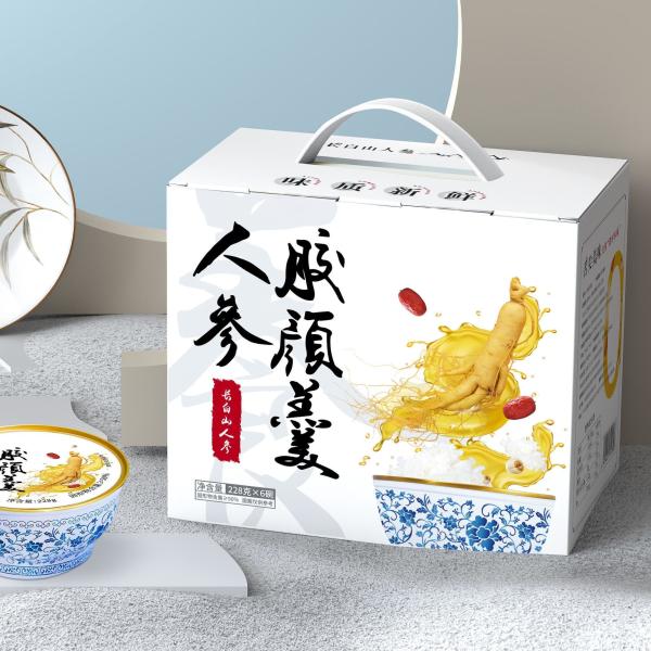 Женьшень коллаген десерт Женьшень питательный освежающий и пополняющий жизненную