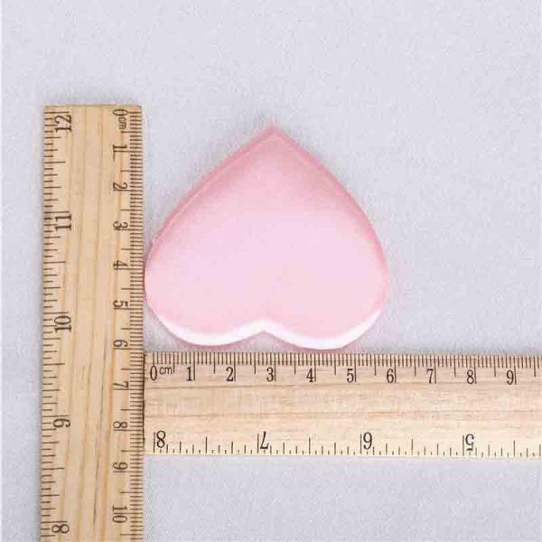 Heart Applique Crafts Flat Padded For Valentines Day Gift Decoration