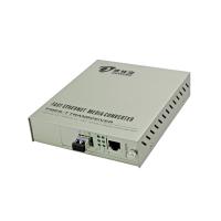 Conversor de mídia PoE Fibra óptica SFP 10/100M Ethernet orçamento não gerenciado de 30W
