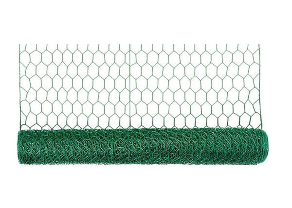 Decorative 50ft Green Metal Chicken Mesh Fence 2.1mm ODM For Poultry Cage