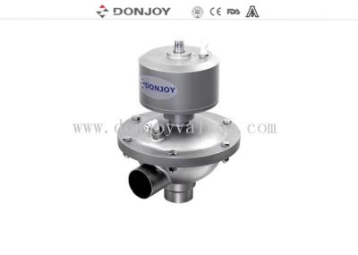 Hygienic 12 bar inlet Constant Pressure Safety Valve SS304 stainless steel weld ends