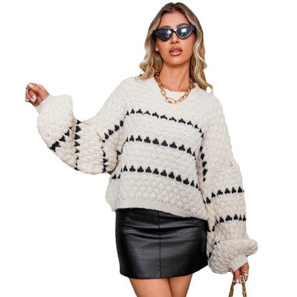 Ladies free size Long Sleeve Women s Sweaters Casual Style Bulky Sweaters