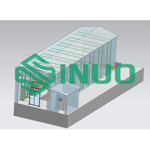 Automotive Car Water Ingress Rain Spray Test Chamber Electric Vehicle Passenger