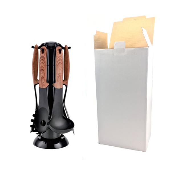Kitchen Accessories Cooking Utensils Non Toxic Customized with Black ABS Handle Tools
