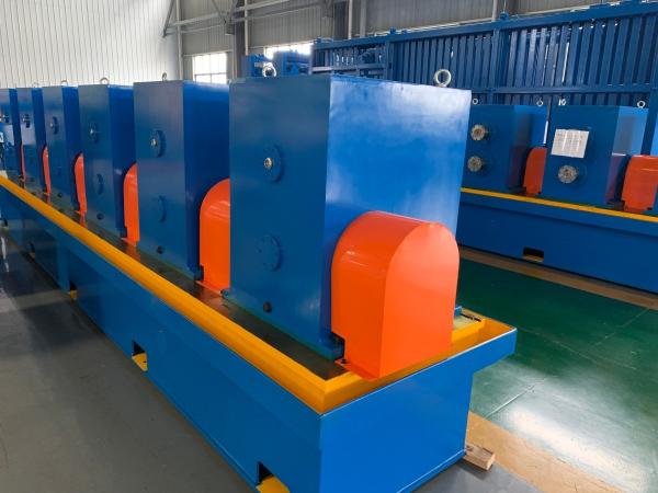 Square Metal Pipe Making Machine Aluminium Alloy Steel 450mm-550mm