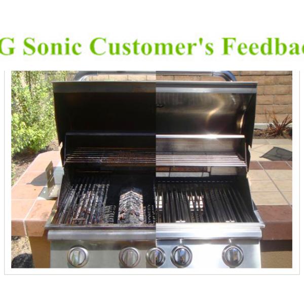 Restaurant Oven Cleaning Equipment Tanks 258L Stainless Steel 240V Electrical Element