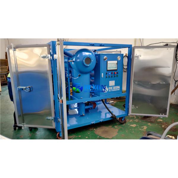 Rexon Automatically High Vacuum Transformer Oil Filtration Machine with Germany Simens PLC System