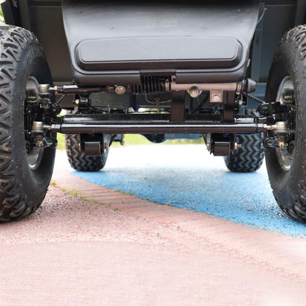 ODM Mini Road Legal Golf Cart Bus 2 Passenger 60V New Energy Vehicle With Windshield