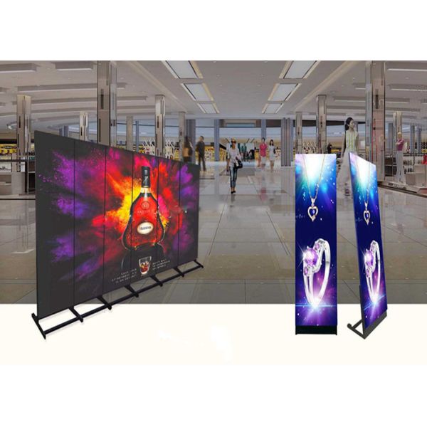 Indoor LED Poster Panel P2.5 Mirror LED Screen for Shopping Mall Advertising Retail