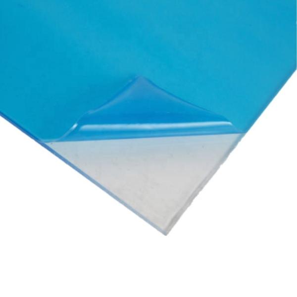 Customized Temporary Blue Color PE Surface Protective Film For Window Glass