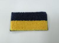 Transfert thermique personnalisé Tissu brodé patch étiquettes lavables pour les vêtements
