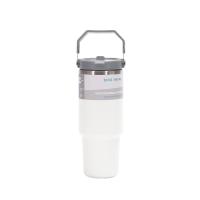20/25/30 oz Coupe de paille de voiture Bière à vide en acier inoxydable réutilisable Coupe thermos isolée 6-12 heures