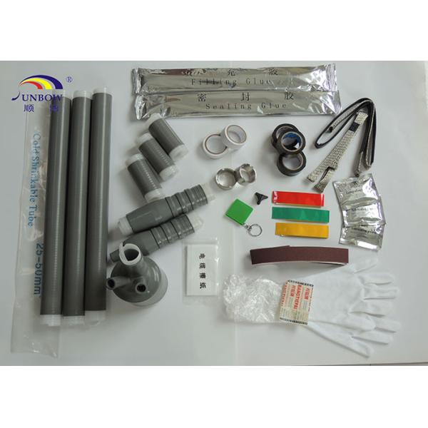 Cold Shrink Cable Accessories Joint Kits 1 - 36 kV For Connector Insulation