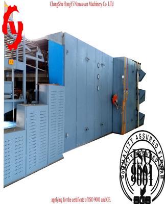 Linha de produção ligada térmica do Wadding com a máquina fina da abertura