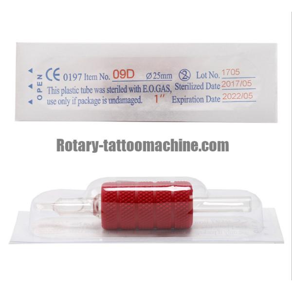 Disposable Tattoo Liner Tubes ABS Silicone Material Multiple Tip Types Of RT/FT/DT