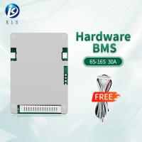 6S-16S 15A 30A Système de gestion de la batterie au lithium-ion BMS pour vélo électrique et scooter électrique