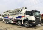 Le camion de machine de camion de pompe de Zoomlion 50M Scania Used Concrete a monté