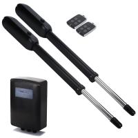 90 Kit d'ouverture de porte automatique à déverrouillage manuel pour portes à double balançoire jusqu'à 13 pieds ou 882 livres par feuille