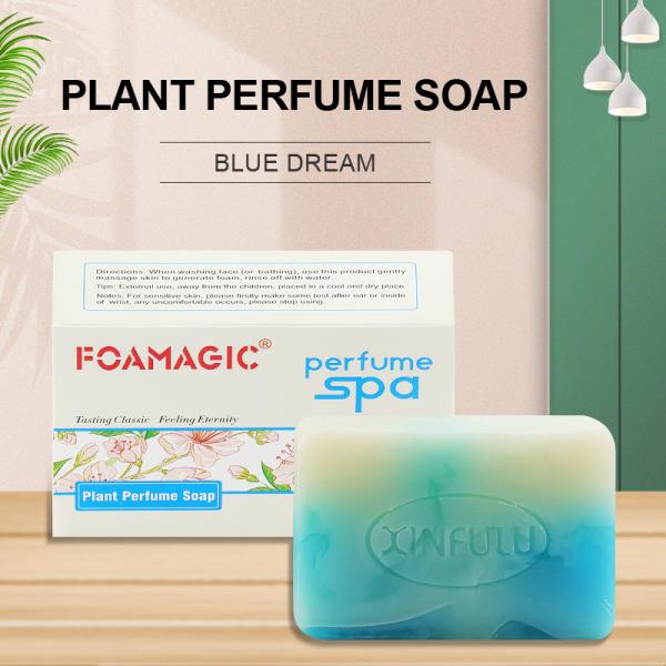 ODM Organic Handmade Soap Perfume Plant Essential Oil Whitening Body Bath Toilet Soap