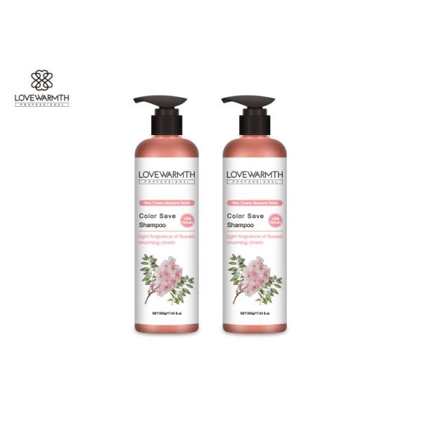 100 % Nature Shampoo And Conditioner Light Fragrance With Pink Cherry Blossom Petal