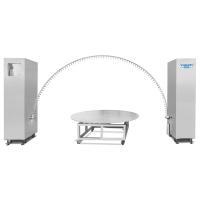 R1400 mm Chambre d'essai de pulvérisation d'eau à tuyau simple à balancement 220V 50HZ avec capteur de débit