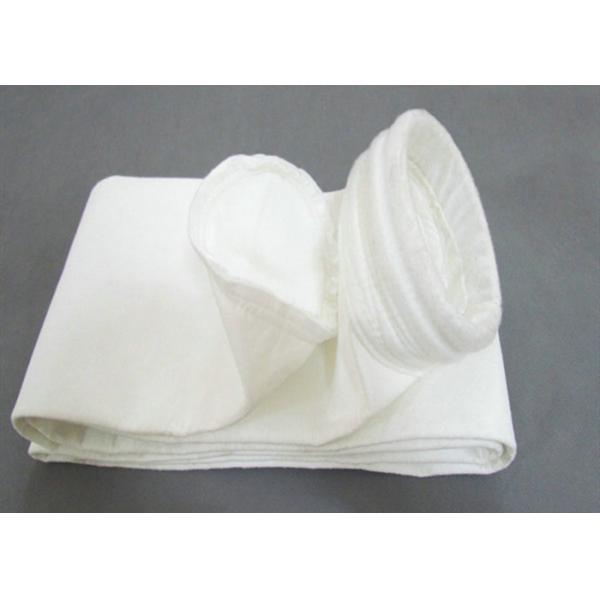 Pocket Filter Polyester Felt Filter Bag Neat Smooth Surface 500gsm Weight