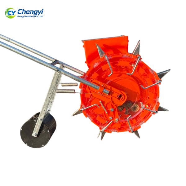 Steel Manual Seeder Machine Seed Drill Efficient Adjustable Agricultural Planting Equipment
