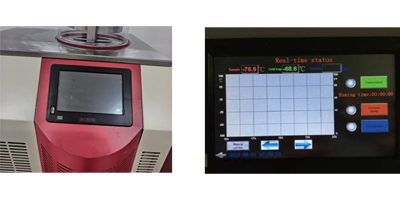 Laboratory Vacuum Biotechnology Pharmaceutical Dryers 70mm Shelf Spacing