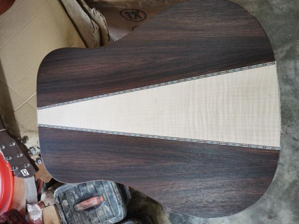 Factory Cutaway 41 Inch KOA Wood Acoustic Electric Guitar Ebony Fingerboard Abalone Inlays D Style KOA Guitar