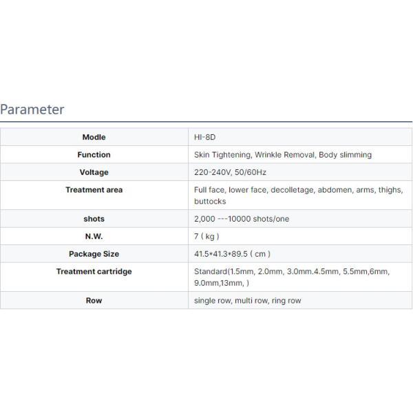 Appareil de beauté à ultrasons 220V-240V / machine de lifting facial Système de contourage du corps pour le commerce