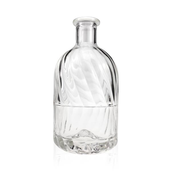 100ml 250ml 500ml Mountain Base Alcoholic Juice Drinks Glass Wine Liquor Bottle with Cork