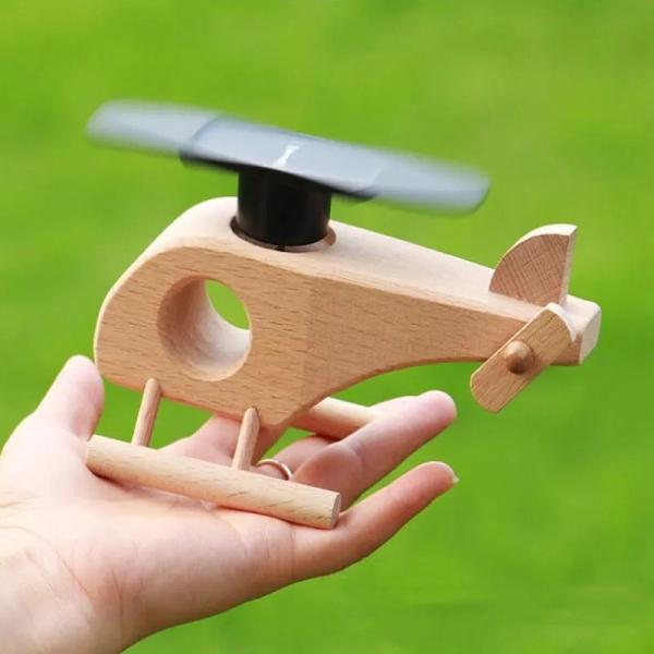 Customized Solar Educational Toys Solar Panel Helicopter Lightweight
