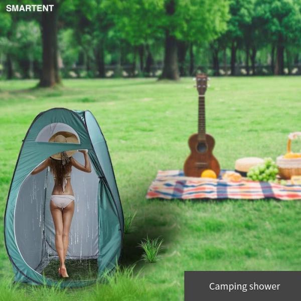 74.5*47*47 дюймовый зеленый полиэстер instant pop up privacy tent с полным покрытием для кемпинга на пляже и мероприятий на свежем воздухе