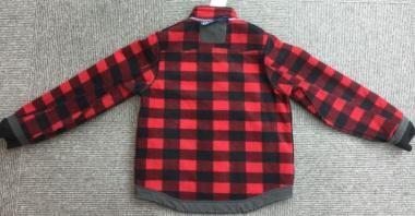 Washable Mens Work Jacket With Large Chest Pockets 2x2 Polyester Rib Inner Cuff