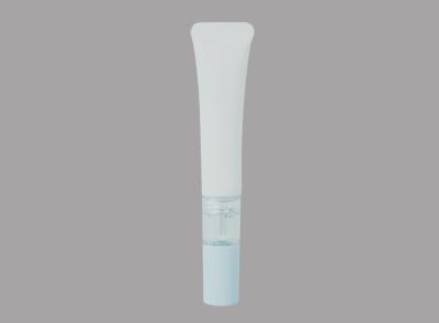 Tubo de empacotamento da essência do creme do olho do tubo cosmético plástico do conta-gotas com cabeça da esponja