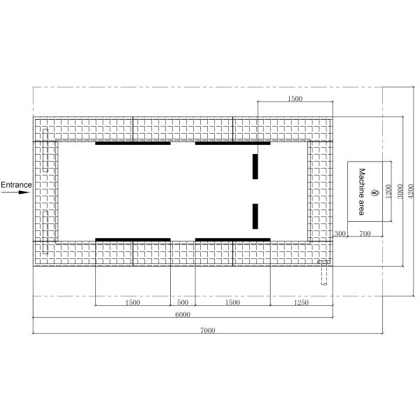 5.5KW 10MPA Coin/card Operated Car Washing Self Service Machine/self-service Carwash