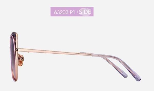 KIDS CAT EYE  LENS METAL FRAME PC DESIGNER NON PORLARIZED SUNGLASSES