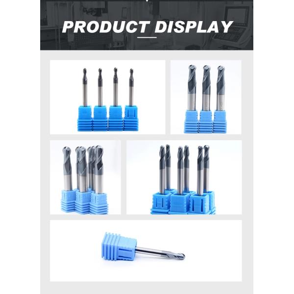 CNC Solid Carbide 35° Кольцевая носовая конечная мельница