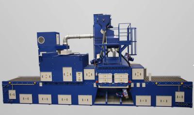 Pass Through Type Shot Blasting Machine Small Steel Structure High Performance