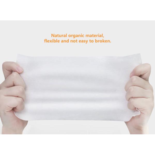 младенец тканей Spunlace сетки 45g Nonwoven сухой обтирает упаковку оконной коробки