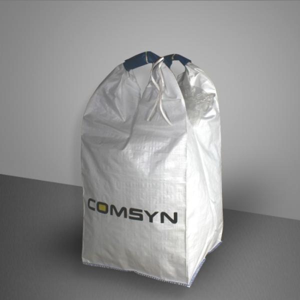 OEM 1000kg 2000kg Tunnel Loop White  FIBC Big Bag 100% Polipropileno for grain maize wheat