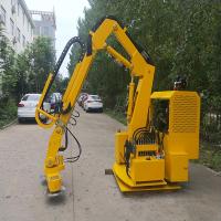 machine automatique montée par camion de trimmer de haie de 1220mm pour la pente de route