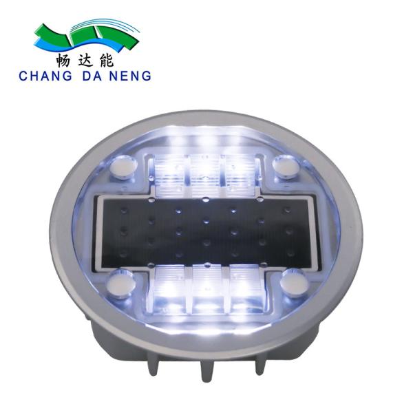 Round Solar Powered  Flashing Aluminum Light Solar  Led Road Stud