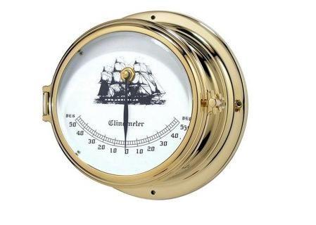 instrumento náutico Marine Clinometer Brass de 120mm