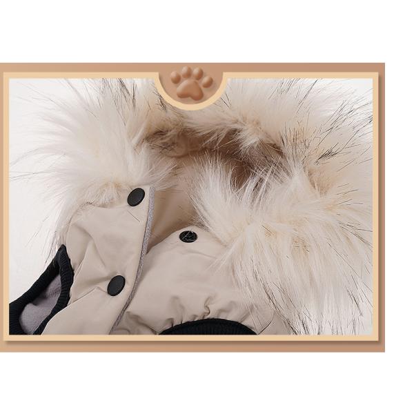 Warm Comfortable Dog Sweater 2 Layers Fleece Lined Classic Knitted Winter Pet Apparel