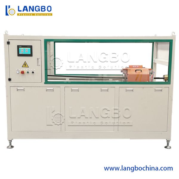 Automatic PE Pipe Extrusion Line Single Screw Plastic Pipe Making Machine High Speed