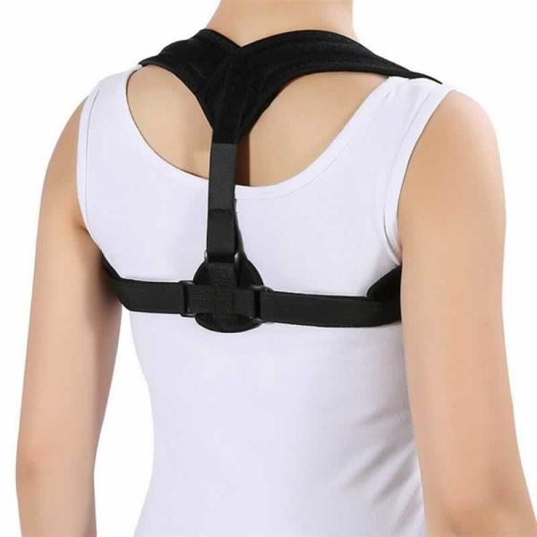 Wholesale Upper Back Support Correction Band Clavicle Support Back Straightener Shoulder Brace Posture Corrector For Men