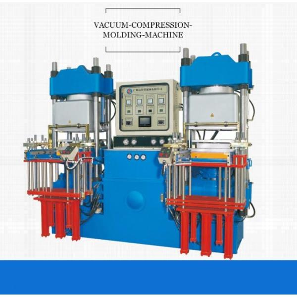 High productive Blue Vacuum Press Silicone Rubber Machine with CE for making rubber silicone products