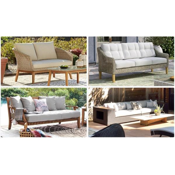 Outdoor Liners Outdoor Waterproof Patio Loveseat Couch Cover - UV Resistant Patio Sofa Furniture Covers Weatherproof